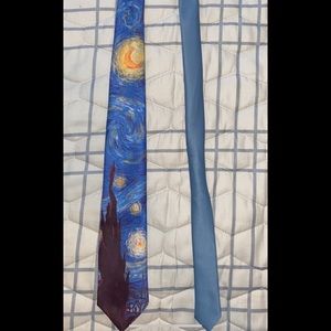 Starry Night Van Gogh Neck Tie